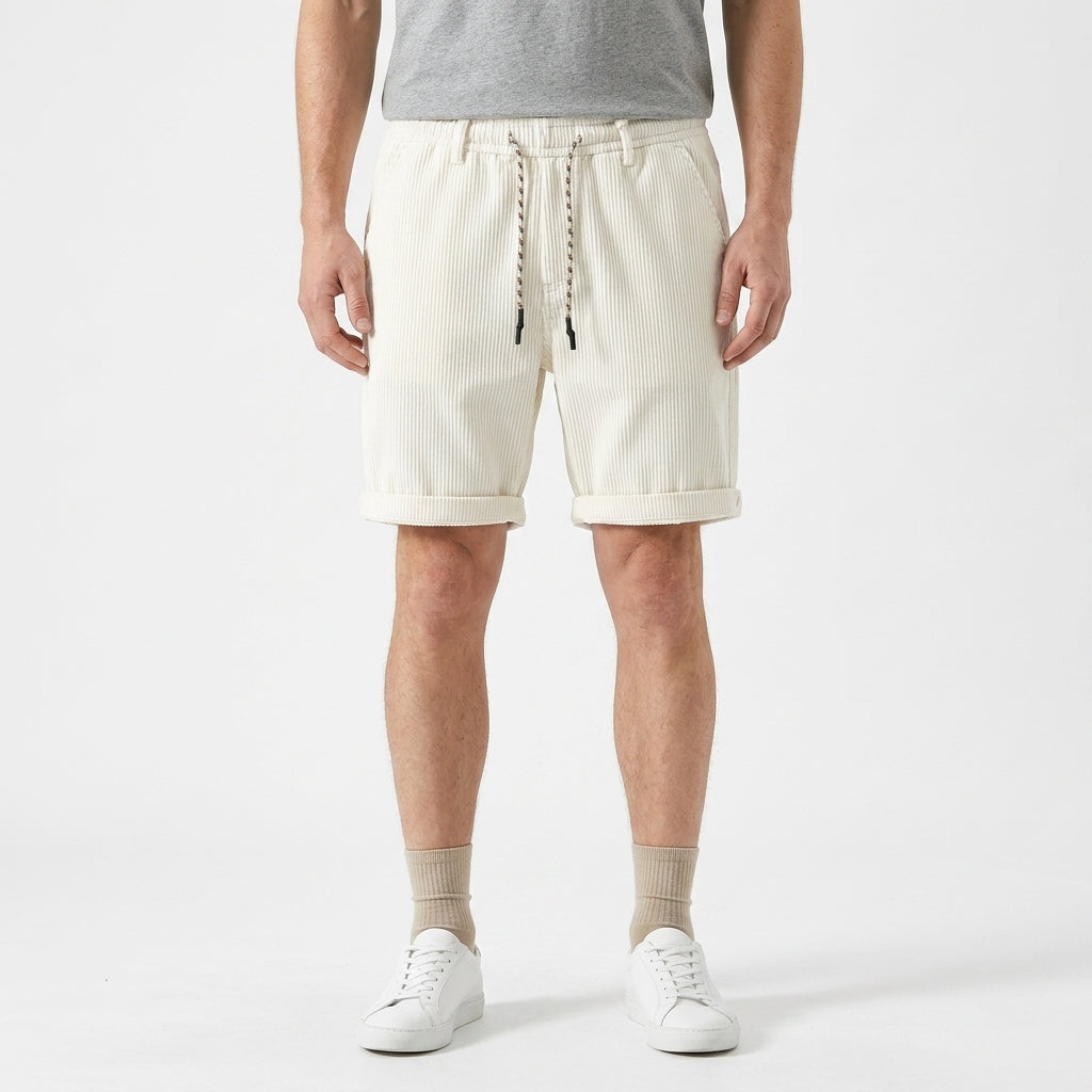 Tailored Textured Summer Shorts For Men
