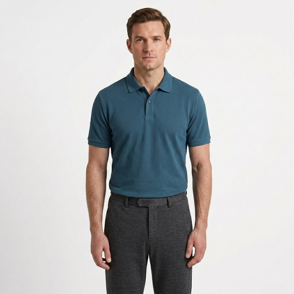 Structured Everyday Polo Shirt For Men
