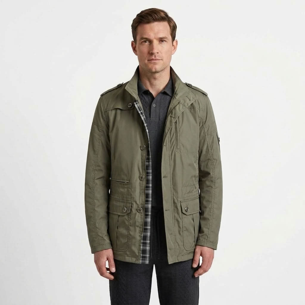 Tailored Windproof City Jacket For Men