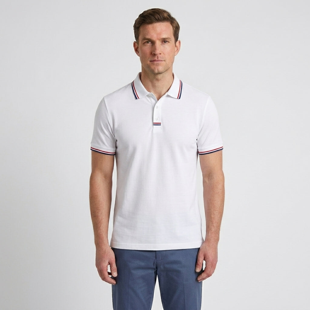 Modern Tailored Casual Polo Shirt For Men