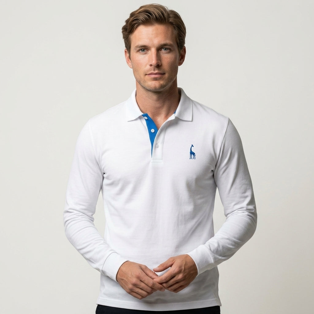 Classic Cotton Polo Shirt For Men
