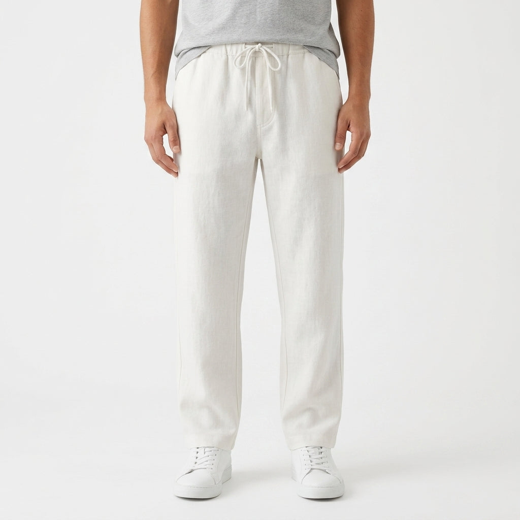 Tailored Linen Summer Pants For Men