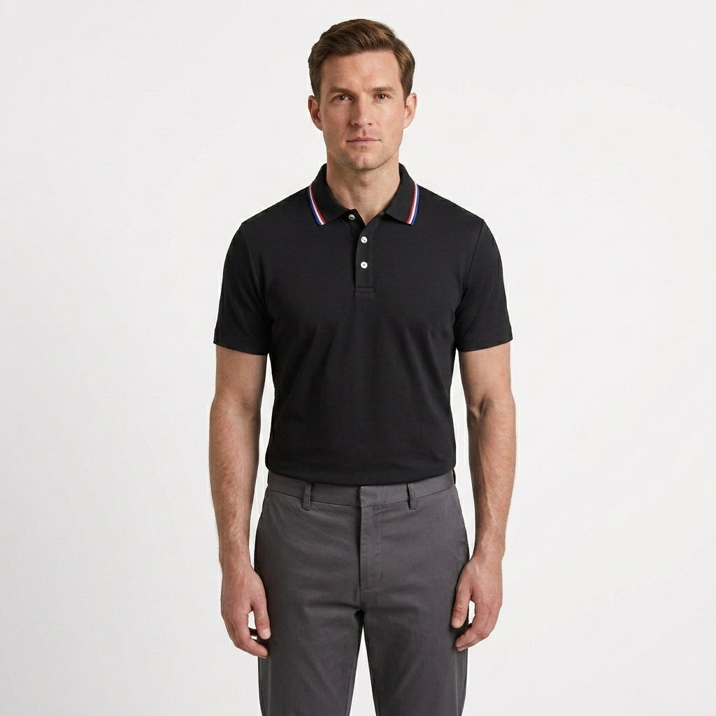Tailored Elegant Polo Shirt For Men