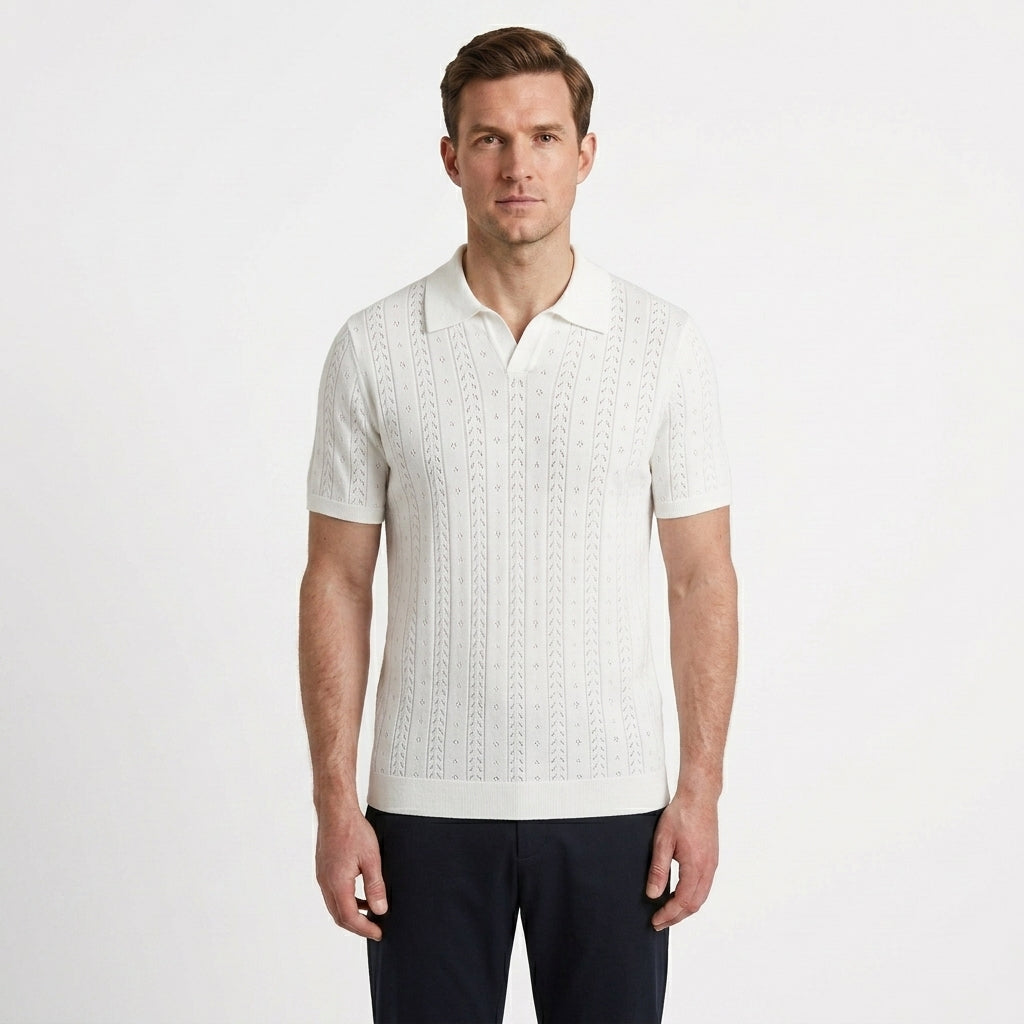 Modern Cotton Polo Shirt For Men