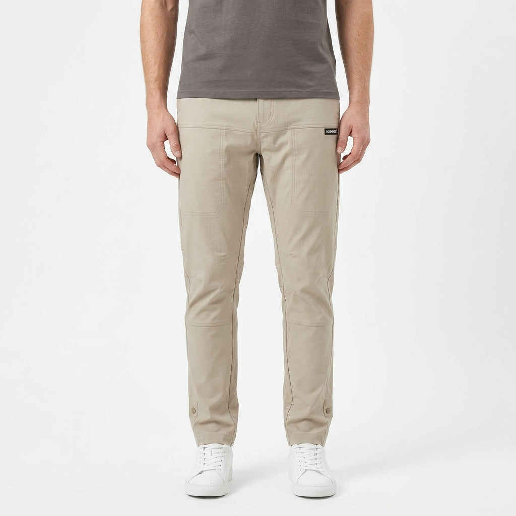 Tailored Utility Cargo Trousers For Men