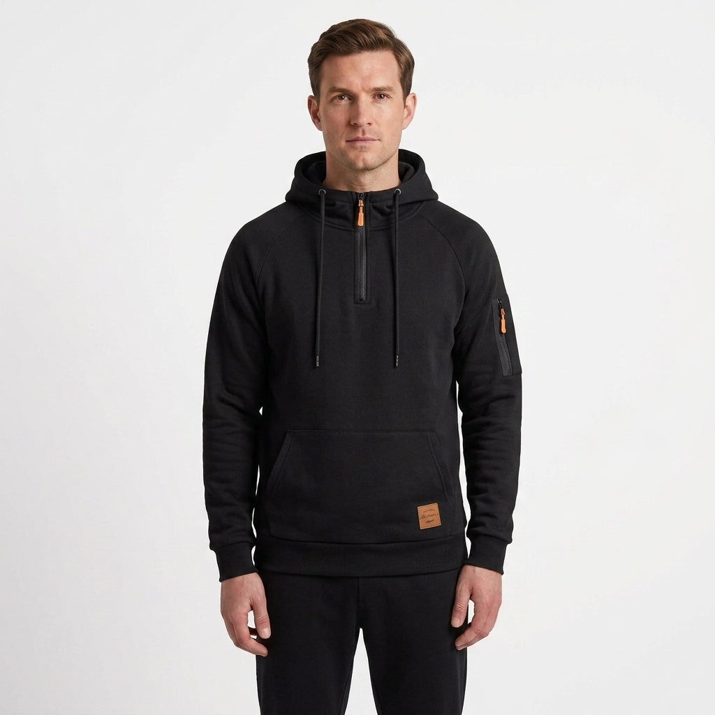 Modern Structured Hoodie For Men