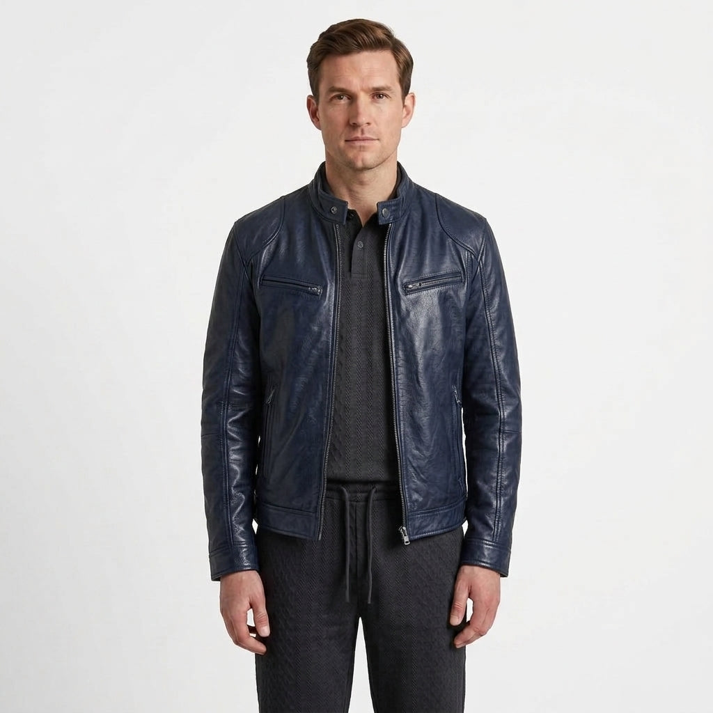 Sleek Structured Jacket For Men