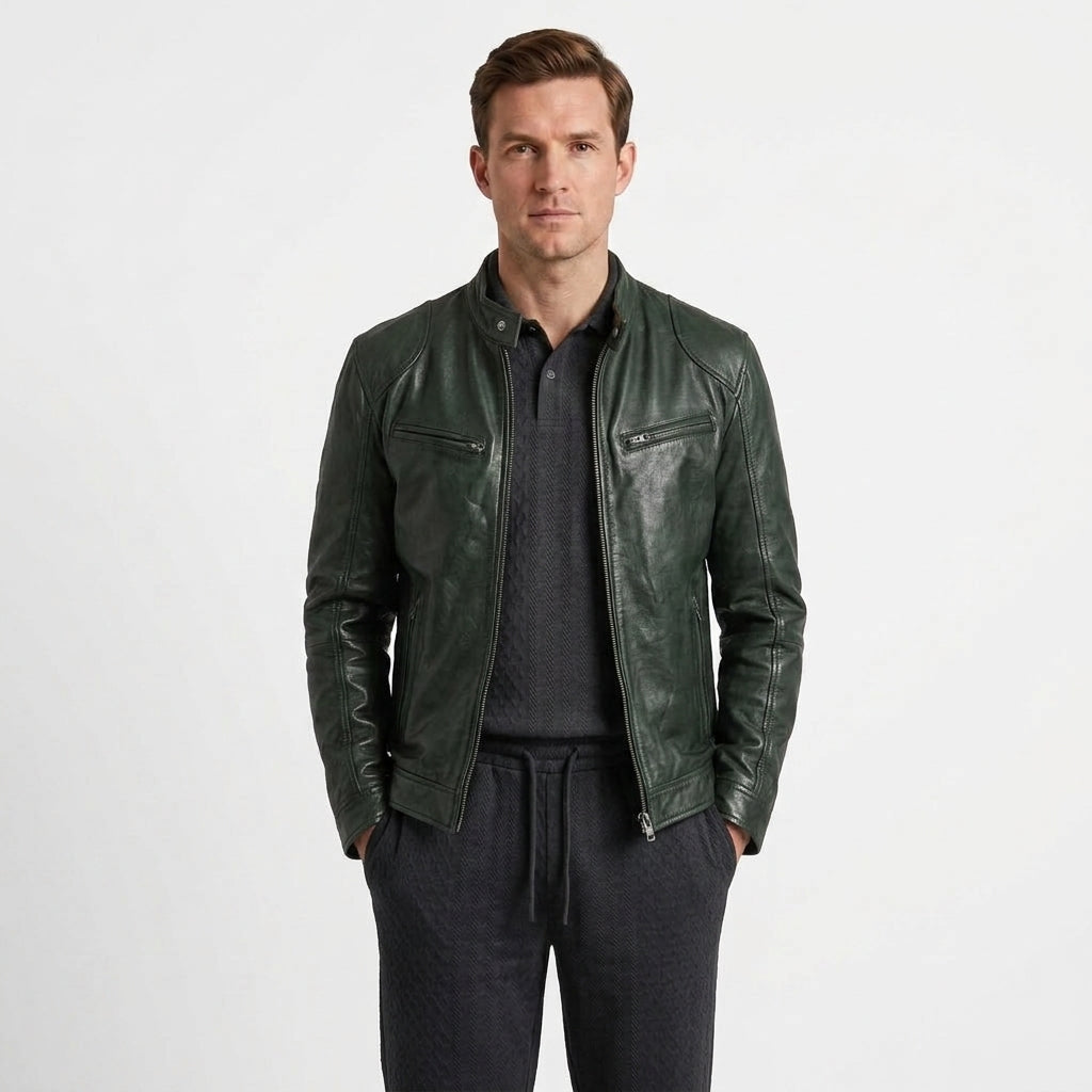 Sleek Structured Jacket For Men