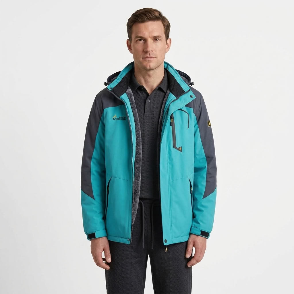 Thickened Outdoor Winter Jacket For Men