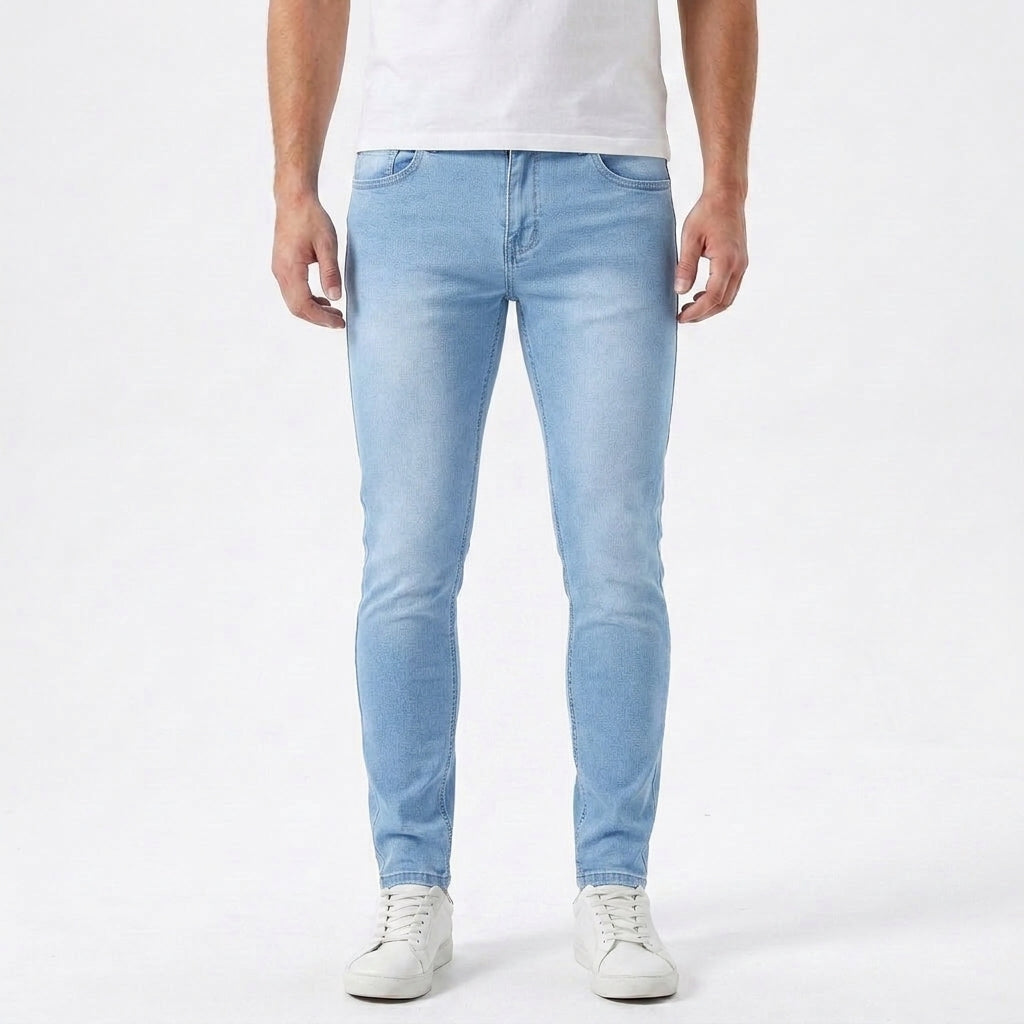 Classic Comfort Fit Jeans For Men