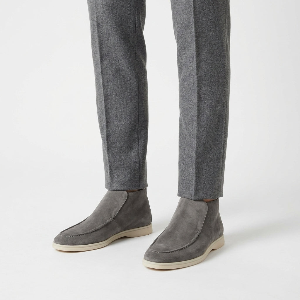 Elevated High Top Loafers For Men