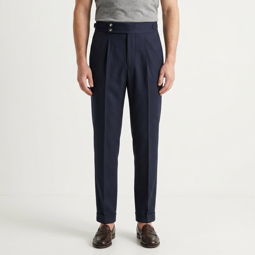 Vintage Tailored Casual Pants For Men