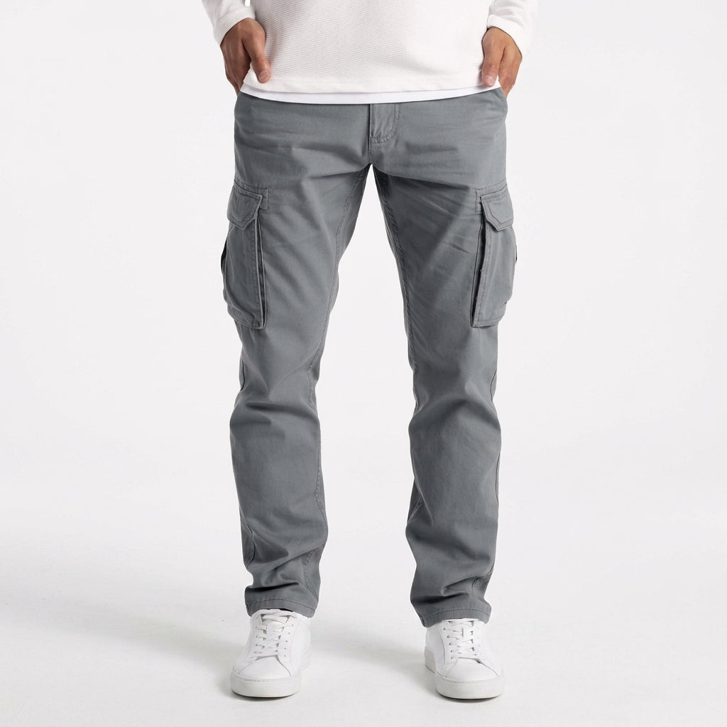 Lightweight Tapered Cargo Pants For Men