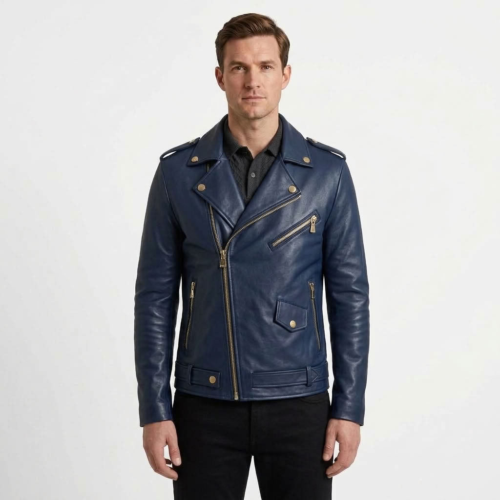 Sleek Statement Outerwear Jacket For Men