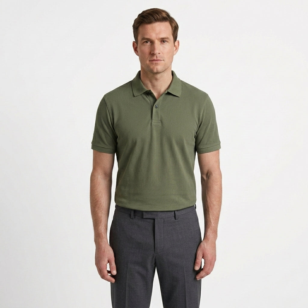 Structured Everyday Polo Shirt For Men
