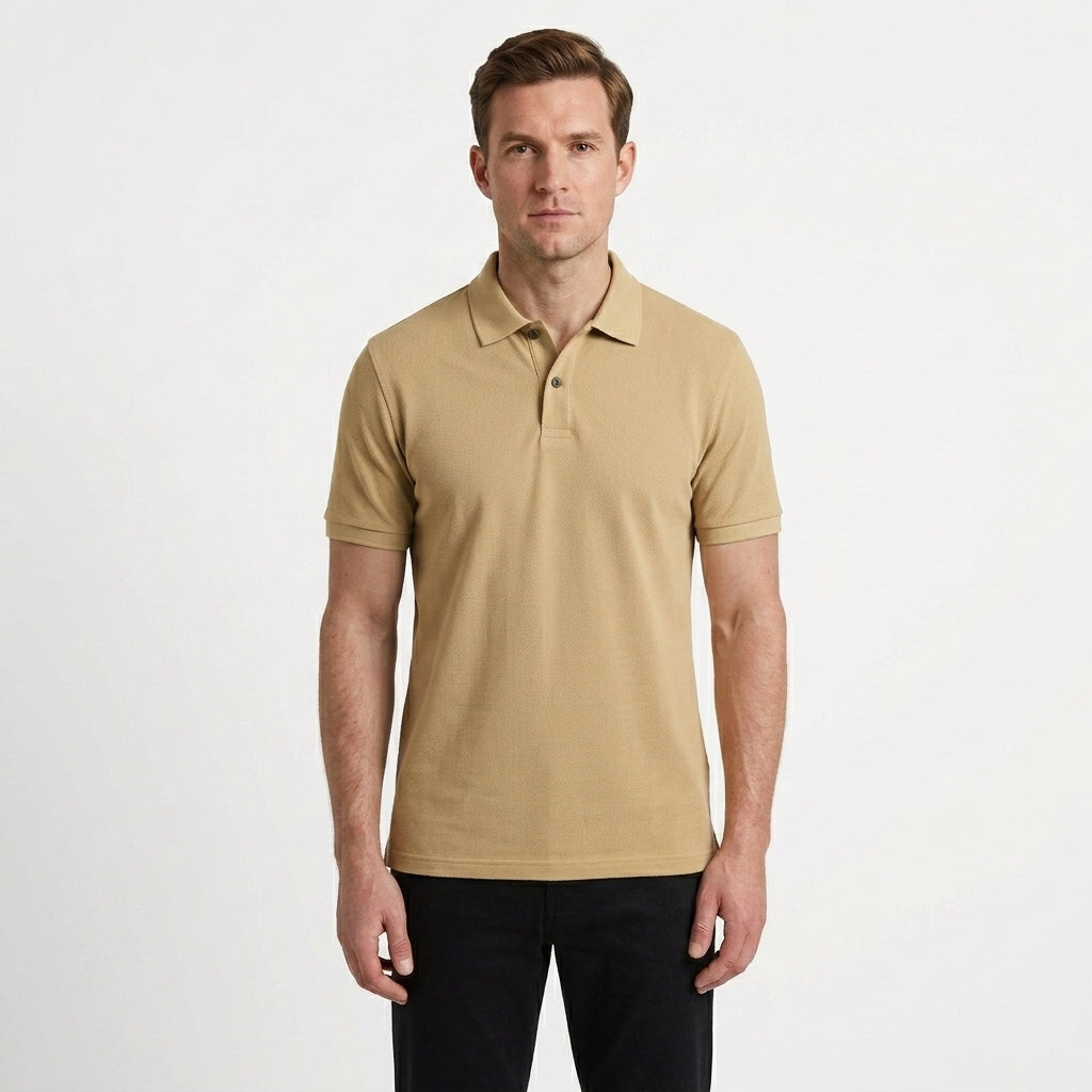Structured Everyday Polo Shirt For Men