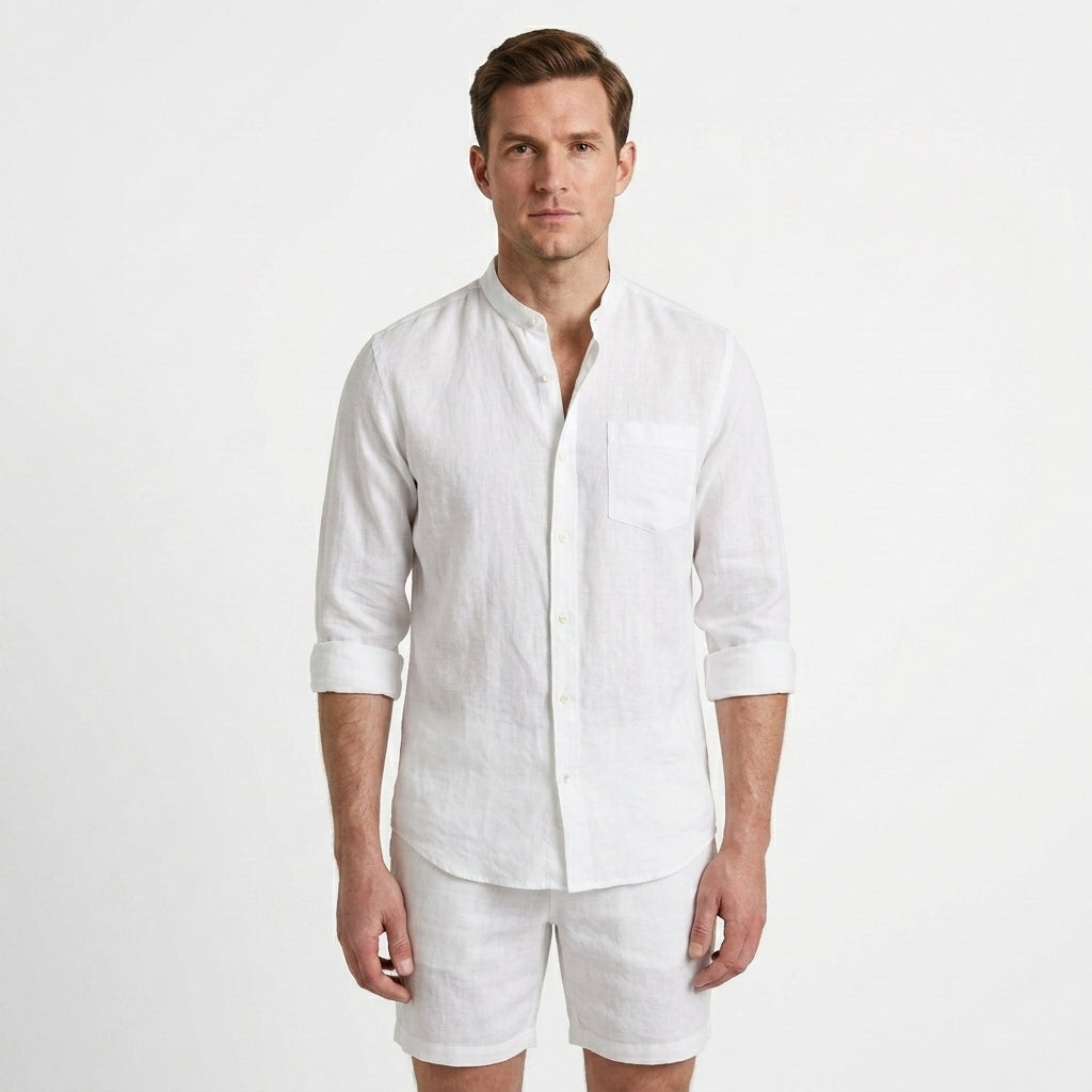 Tailored Linen Summer Set For Men