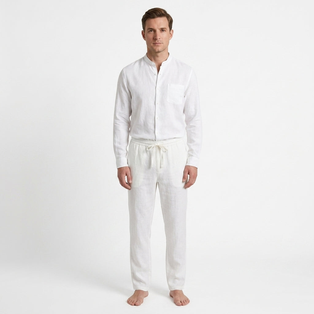 Monochrome Coordinated Summer Set For Men