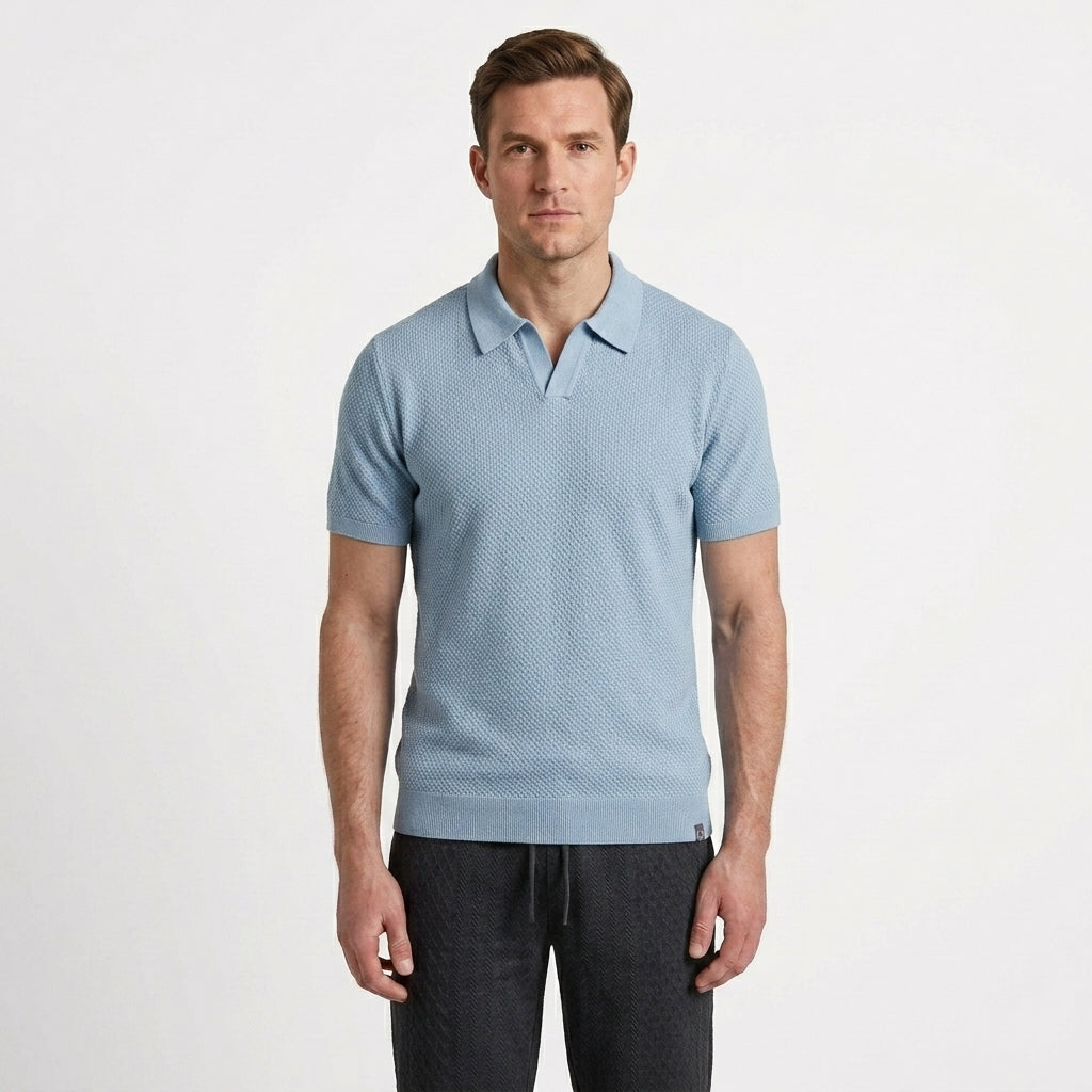 Tailored Elegant Polo Shirt For Men