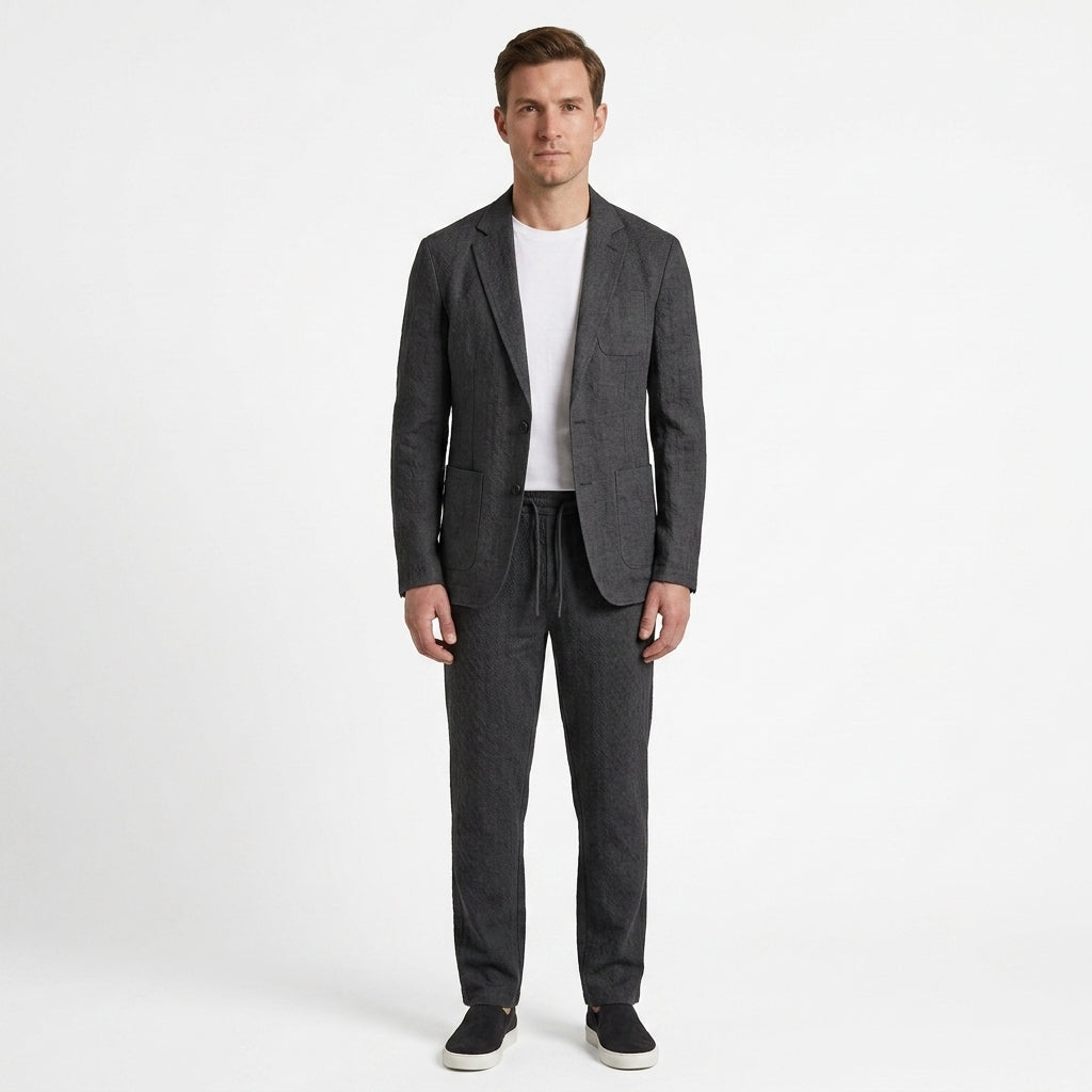 Tailored Linen Summer Set For Men