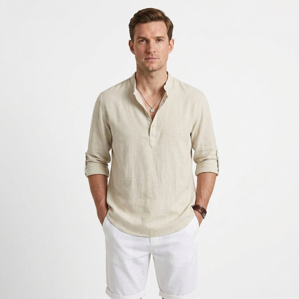 Tailored Everyday Button Shirt For Men