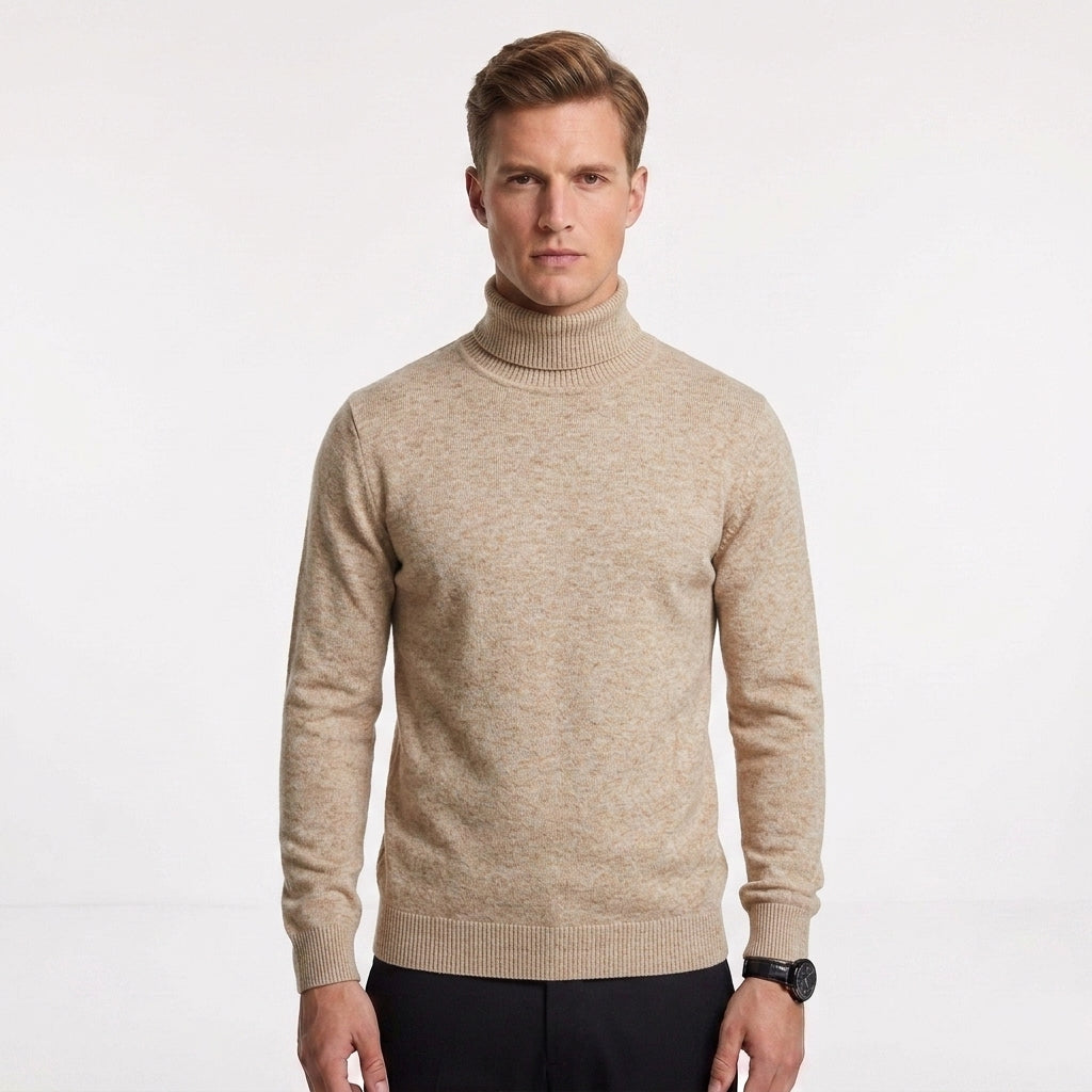 Cashmere Turtleneck Sweater For Men