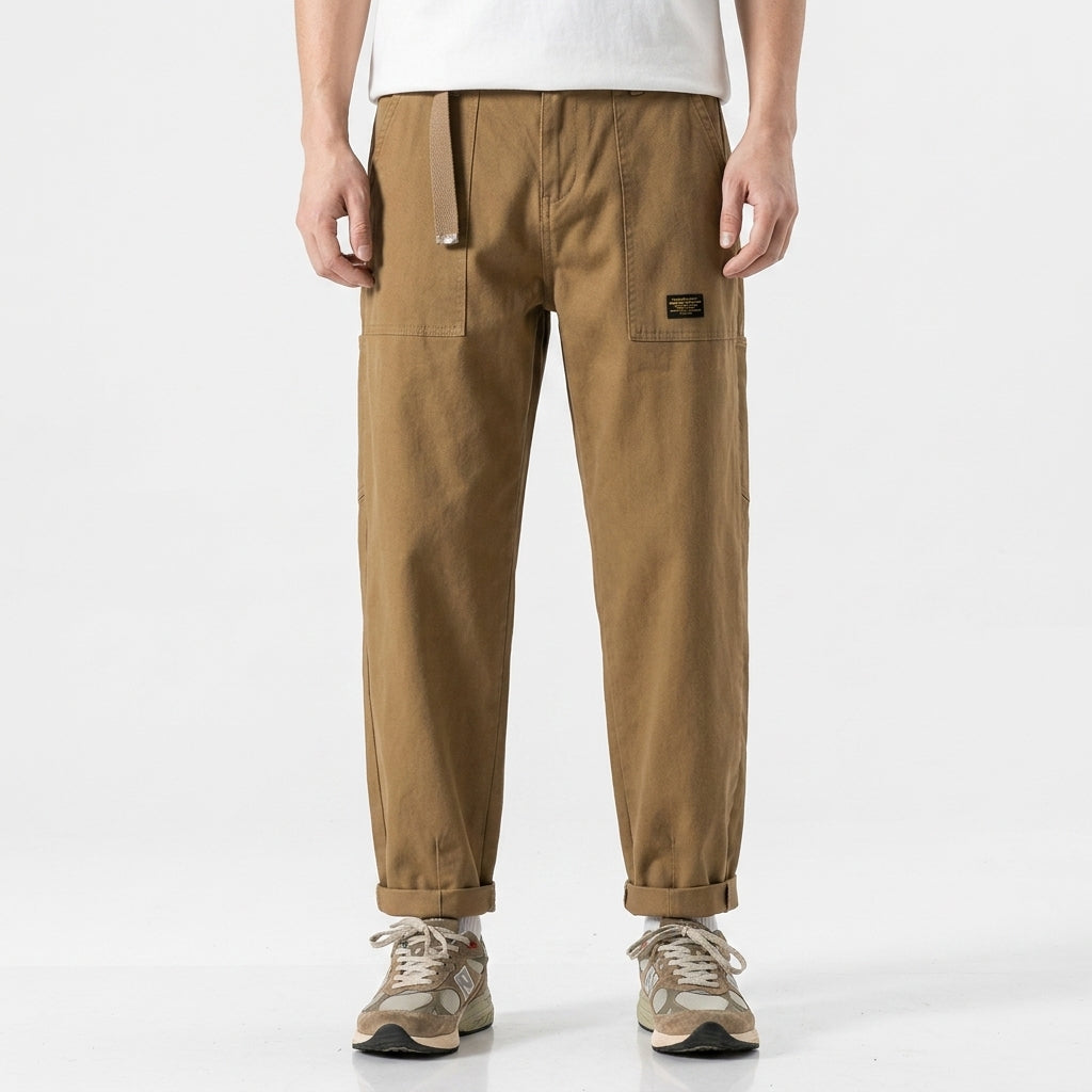 Tailored Utility Cargo Pants For Men