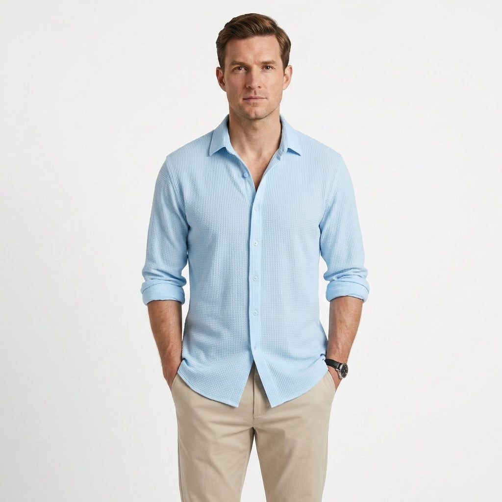 Relaxed Summer Casual Shirt For Men