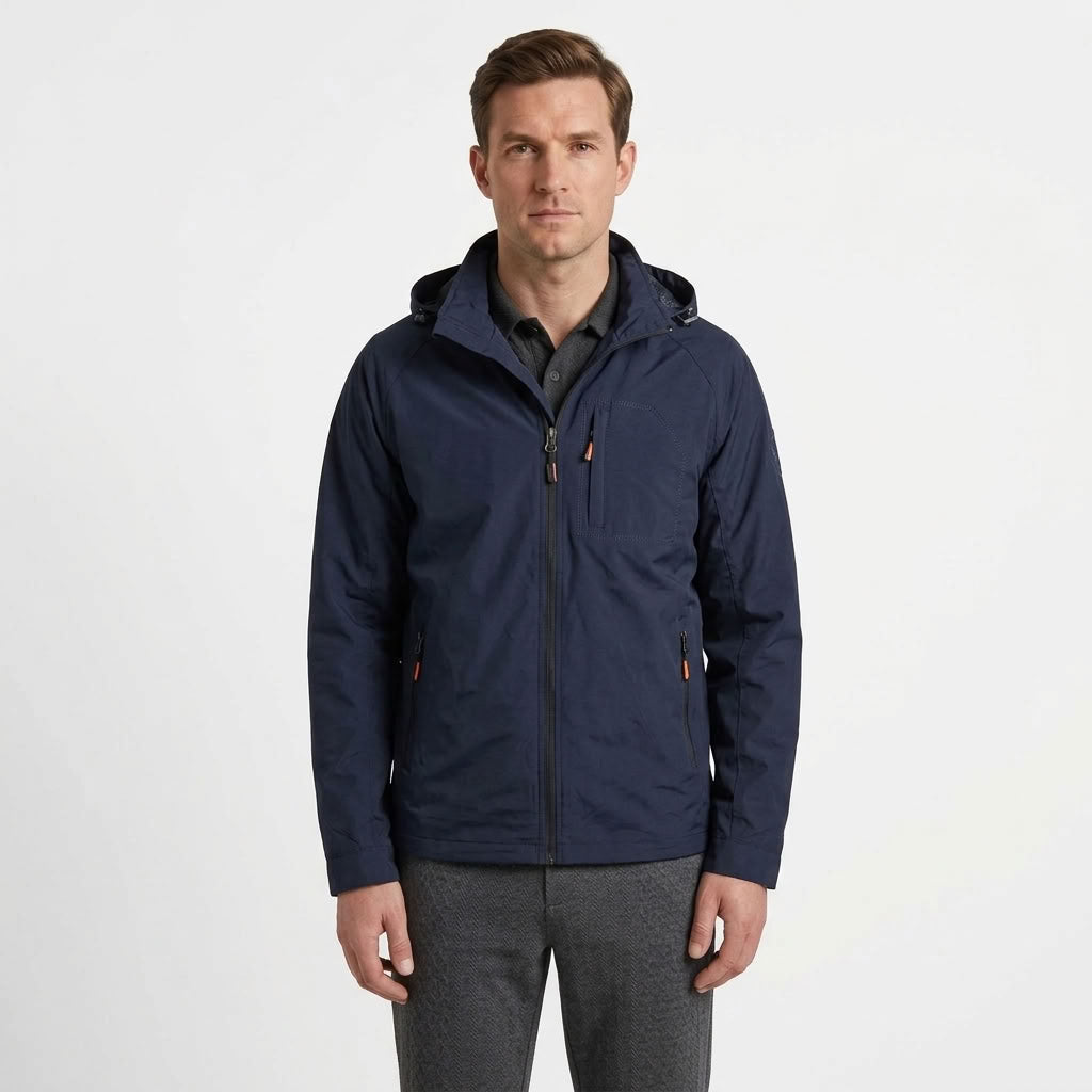 Hooded Waterproof Travel Jacket For Men