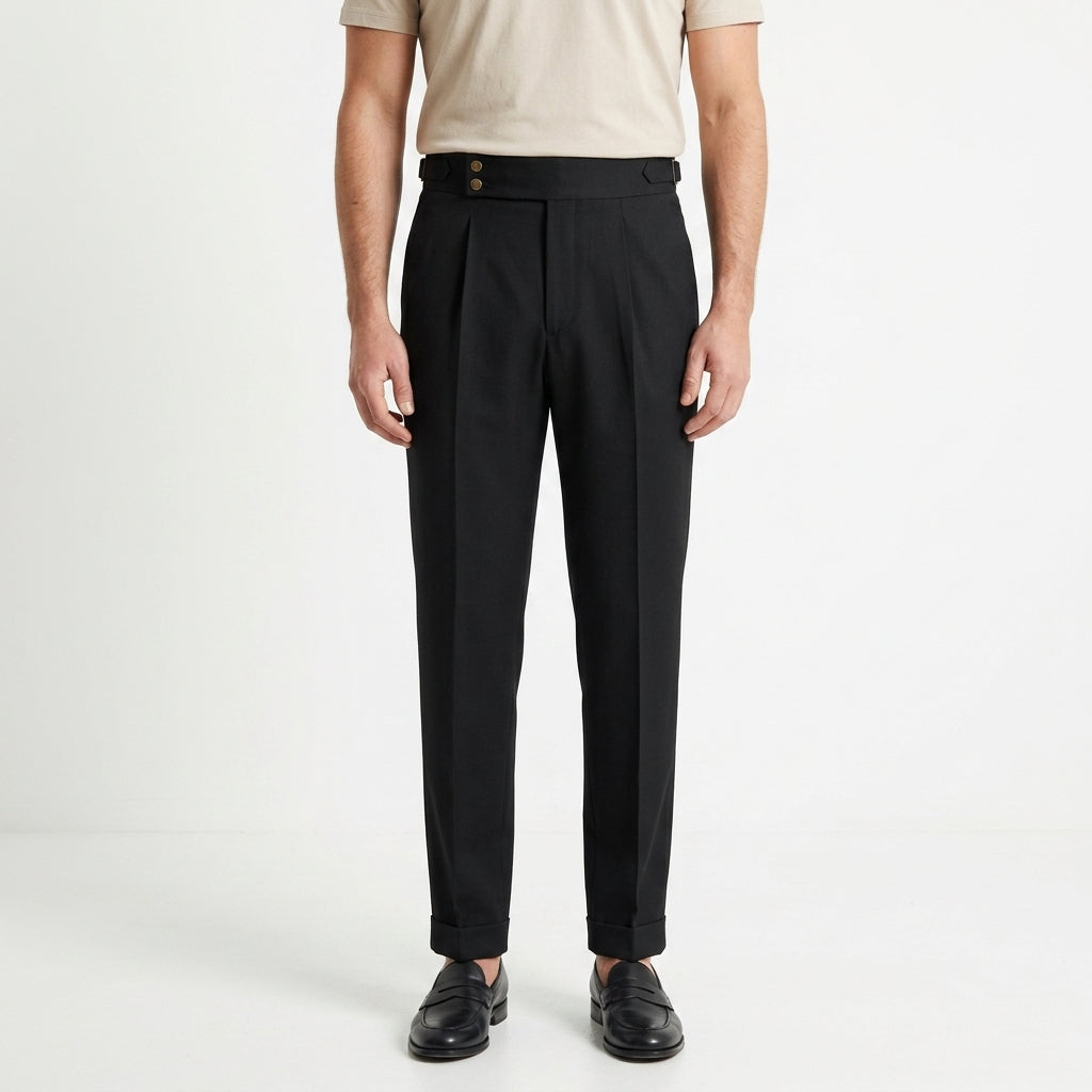 Vintage Tailored Casual Pants For Men