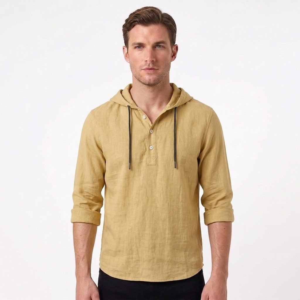 Elegant Hooded Jacket For Men