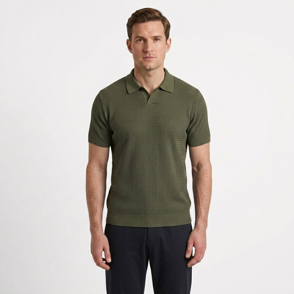 Tailored Business Polo Shirt For Men
