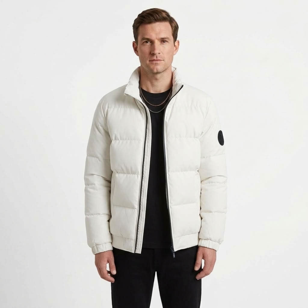 Tailored Wind-Resistant City Jacket For Men