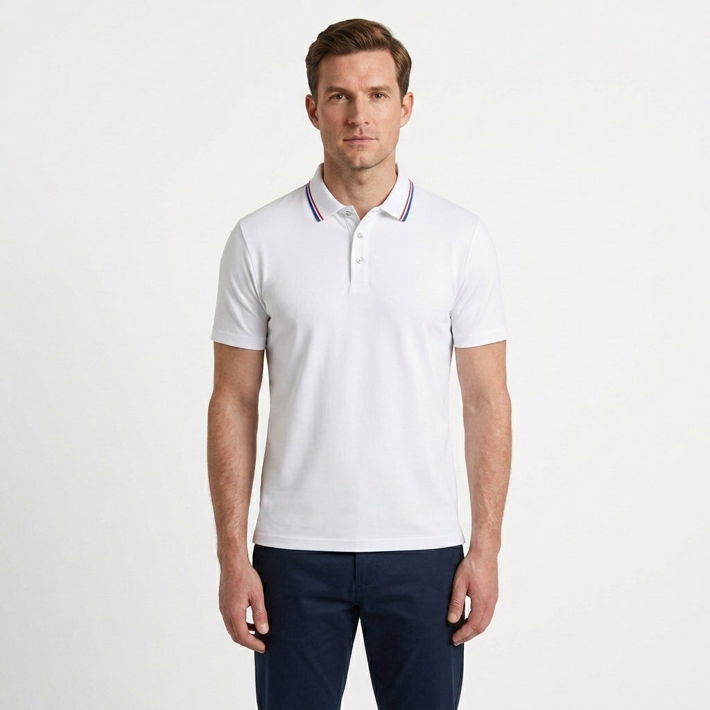 Tailored Elegant Polo Shirt For Men