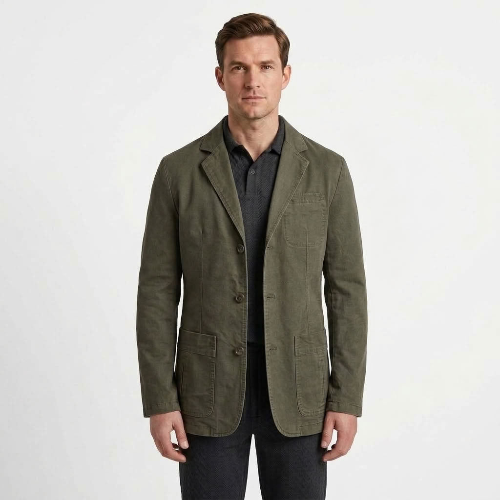 Relaxed Tailored Everyday Jacket For Men
