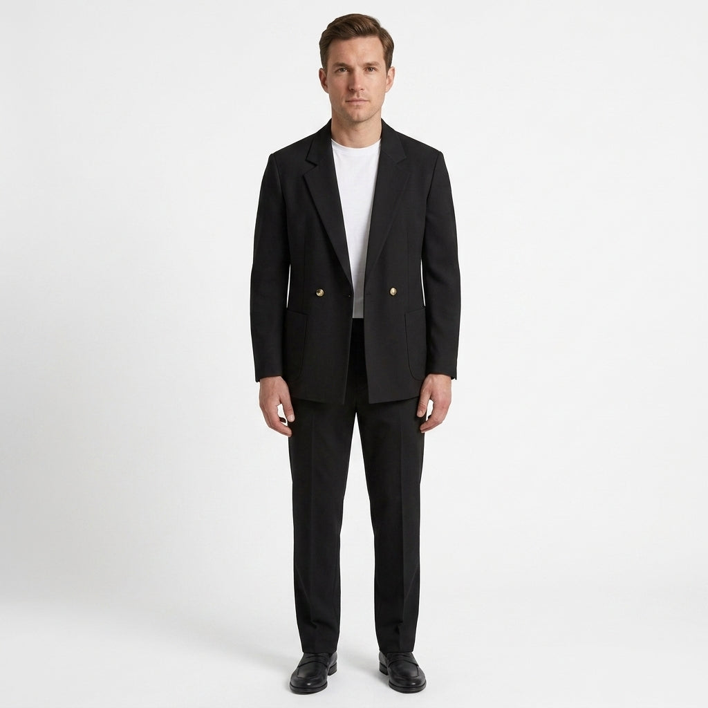 Relaxed Loose Fit Casual Set For Men