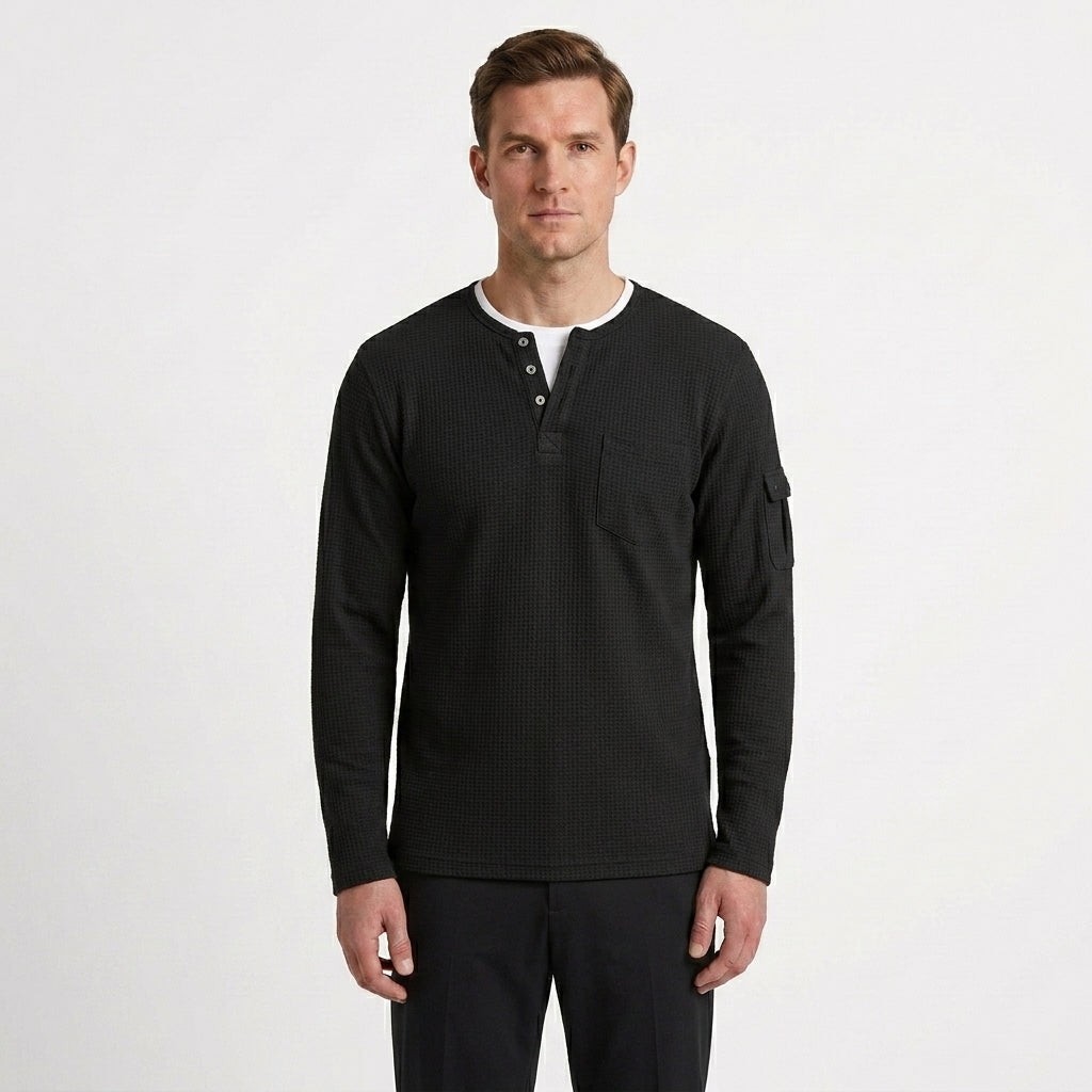 Tailored Pure Cashmere Polo Shirt For Men