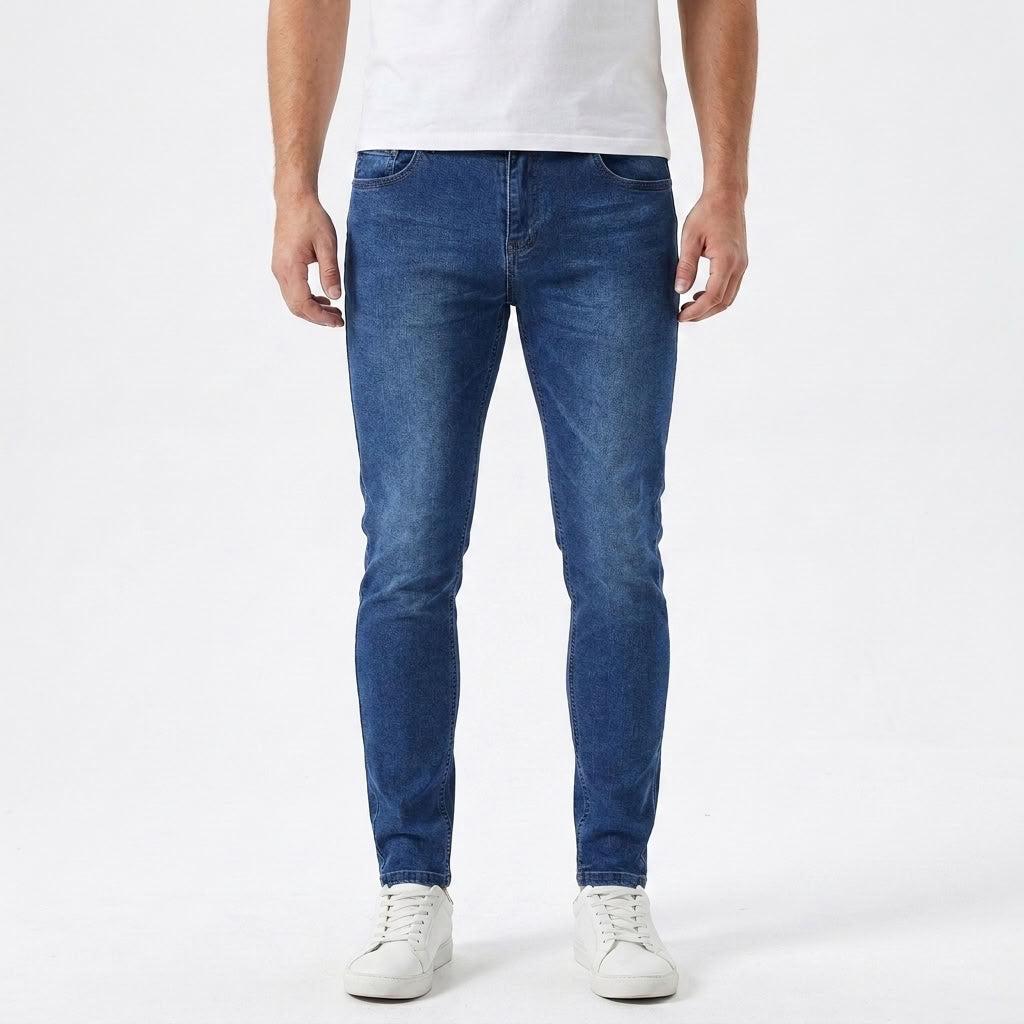 Classic Comfort Fit Jeans For Men
