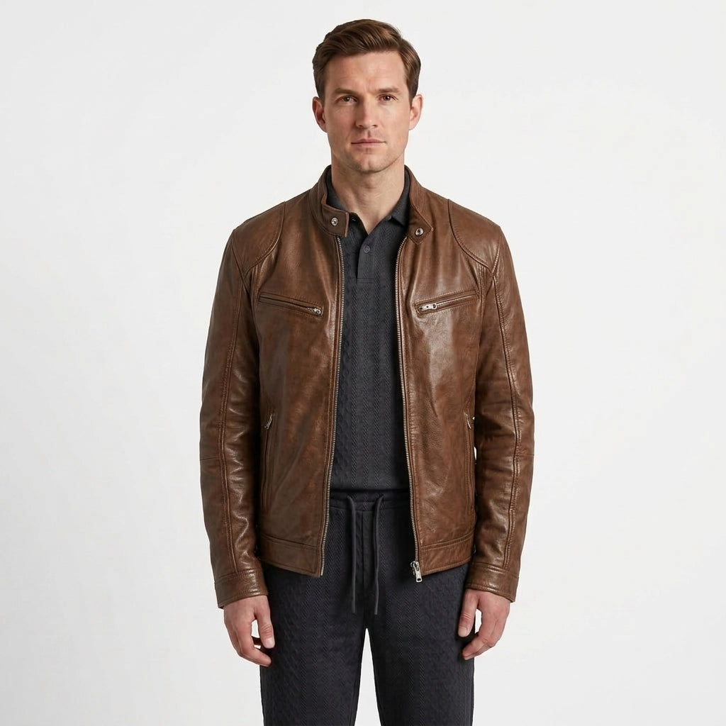 Sleek Structured Jacket For Men
