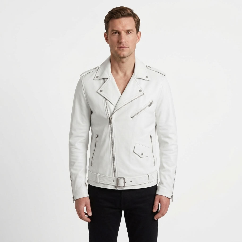 Sleek Statement Outerwear Jacket For Men