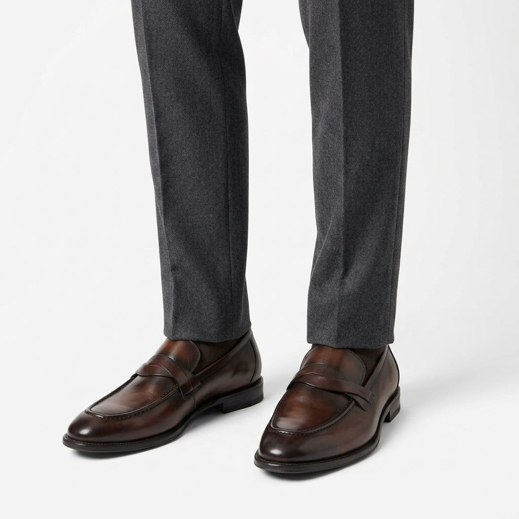 Classic Premium Leather Loafers For Men