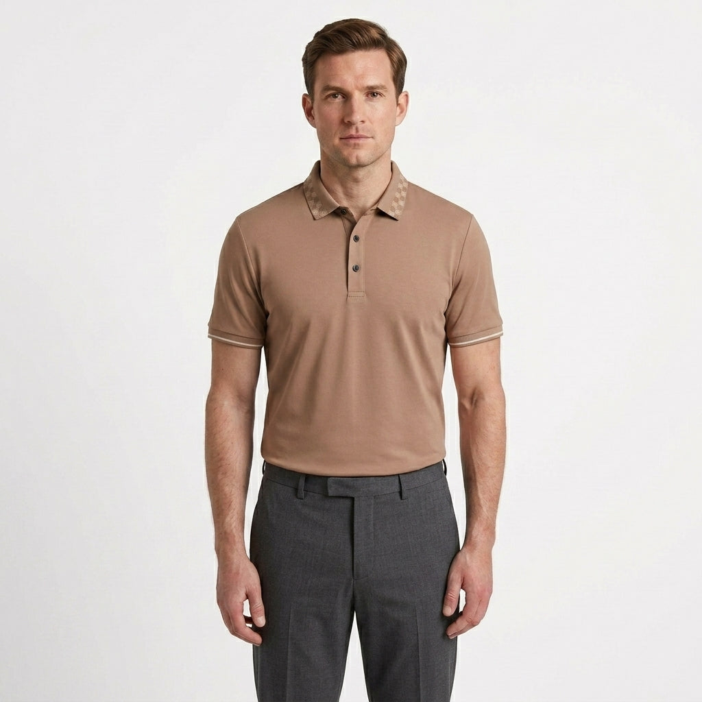 Tailored Premium Cotton Polo Shirt For Men