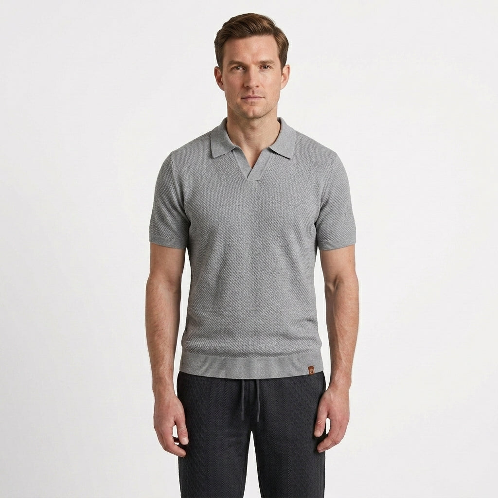 Tailored Elegant Polo Shirt For Men
